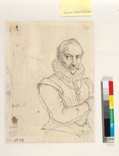 A Nobleman, Time of Christian IV by Wilhelm Marstrand