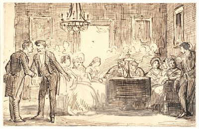 Copenhagen Social Scene by Wilhelm Marstrand