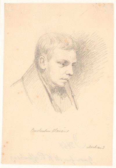 Portrait of Constantin Hansen by Wilhelm Marstrand