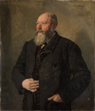 Portrait of the Brewer Eisenhart, called "The Maker" by Wilhelm Trübner