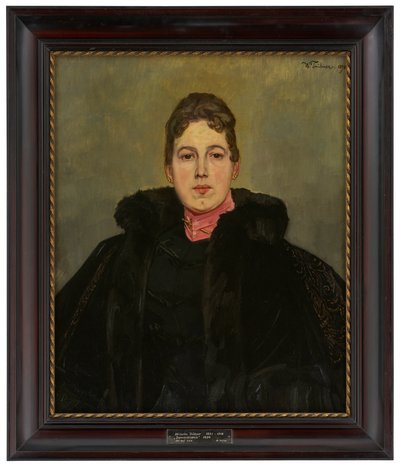 Portrait of an Unknown Lady by Wilhelm Trübner
