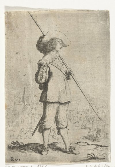 Standing Soldier by Willem Basse (attributed to)