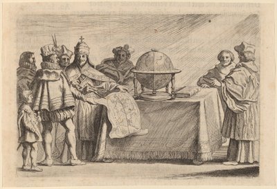 The Partitioning of the Globe between Spain and Portugal by Willem Basse