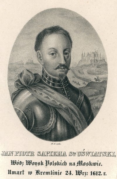 Jan Piotr Sapieha, 1569-1611 by Willem Hondius
