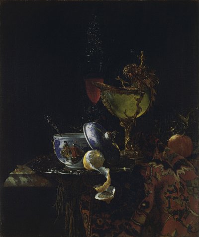 Still Life with Nautilus Cup by Willem Kalf