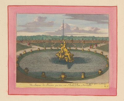 Fountain of Amor in the Gardens of Versailles by Willem Swidde