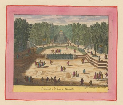 Water Theater in the Gardens of Versailles by Willem Swidde