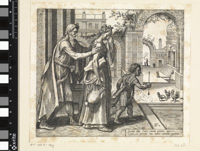 The Expulsion of Hagar and Ishmael (The Story of Hagar and Ishmael) by Willem Thibaut