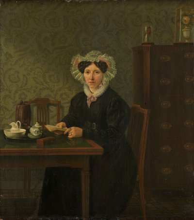Portrait of a Woman by Willem Uppink