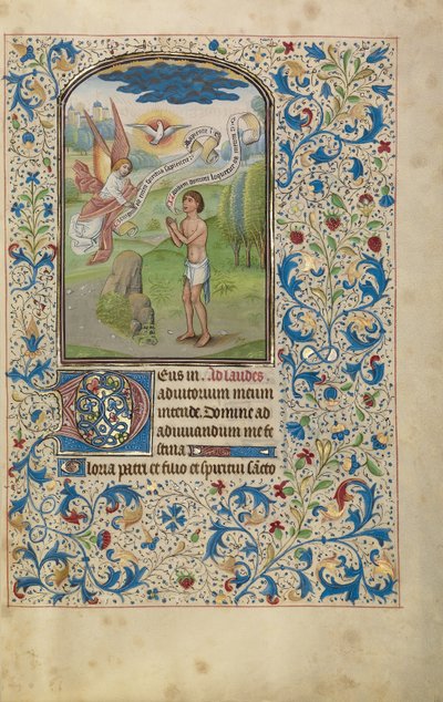 A Man Praying to the Holy Spirit by Willem Vrelant