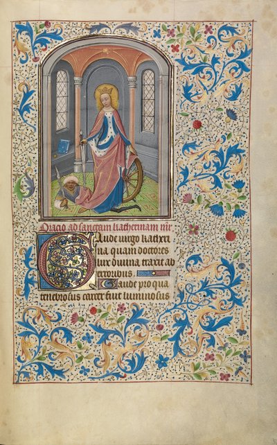 Saint Catherine by Willem Vrelant