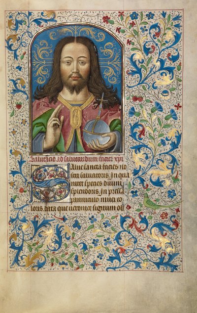 Salvator Mundi by Willem Vrelant