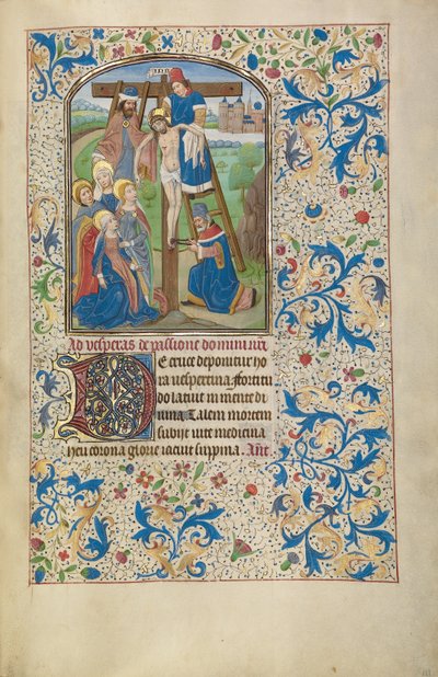 The Deposition by Willem Vrelant