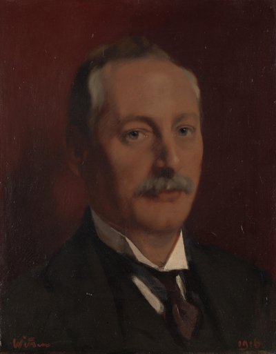 Alfred Gideon Boissevain (1870-1922), Director and Editor-in-Chief of Algemeen Handelsblad by Willem Witsen