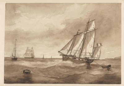 Ships at Sea by Willem Witsen