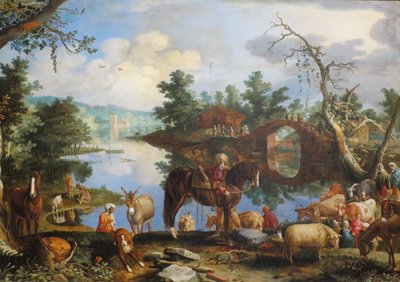 Jacob Returning to Canaan by Willem van Nieulandt II