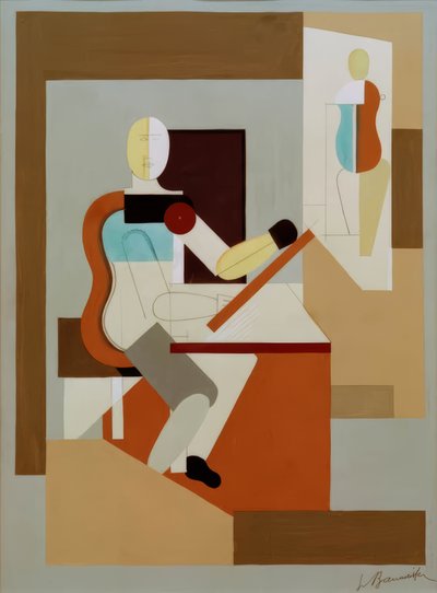The Painter by Willi Baumeister