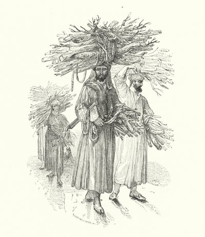 Second Prince as a Wood-cutter by William (after) Harvey