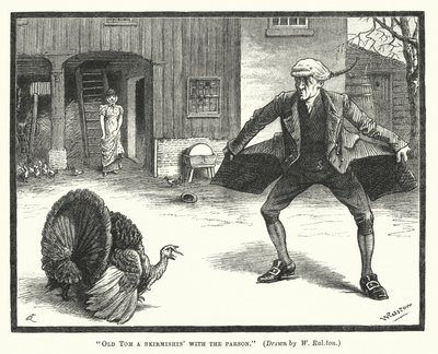 Old Tom Skirmishing with the Parson (engraving) by William (after) Ralston