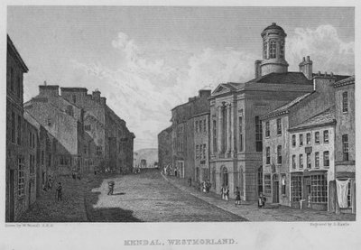 Kendal, Westmorland by William (after) Westall