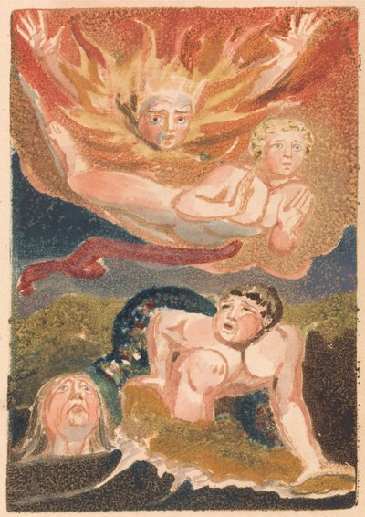 The First Book of Urizen, Plate 22 (Bentley 24) by William Blake