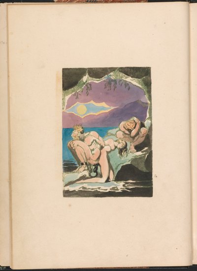 Visions of the Daughters of Albion, Plate 1, Frontispiece by William Blake