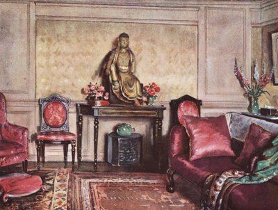Interior decoration: A furnishing scheme showing a successful use of pinks by William Bruce Ellis Ranken