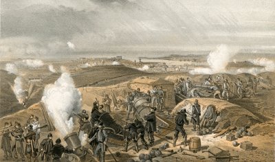 A hot day in the Batteries by William Crimea Simpson