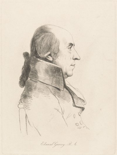 Edmund Garvey, R.A. by William Daniell