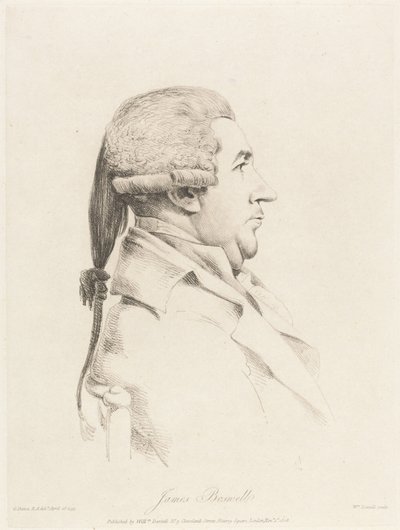 James Boswell by William Daniell