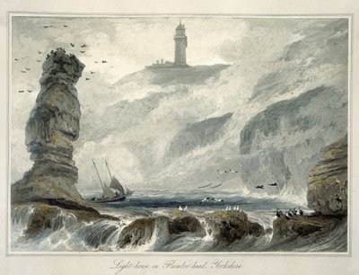 Lighthouse on Flamborough Head, from Volume VI of 