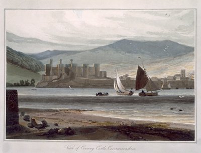 View of Conway Castle, Caernarvonshire, from 