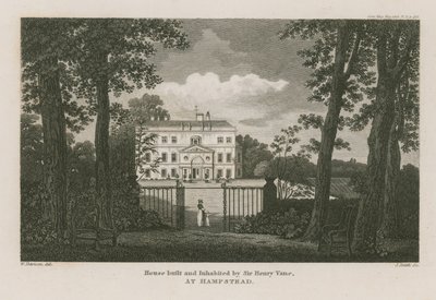 House Built and Inhabited by Sir Henry Vane at Hampstead by William Davison