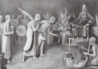 The Worship of Ningirsu by William Edward (after) Wigfull