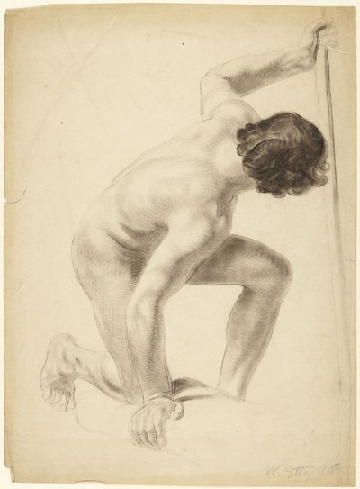Study of Male Figure by William Etty