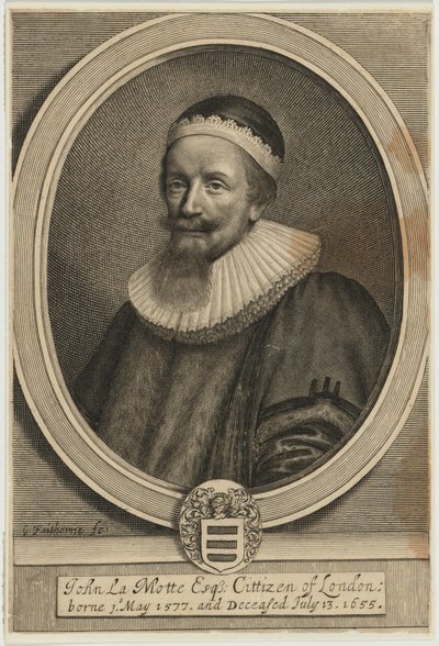 John La Motte by William Faithorne