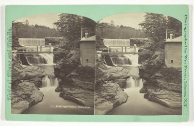 Upper Cascade, Ithaca Gorge by William Frear