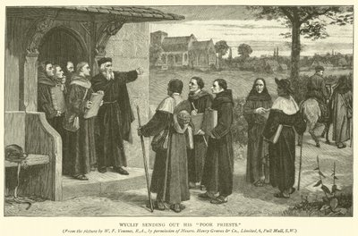 Wyclif Sending Out His Poor Priests by William Frederick Yeames