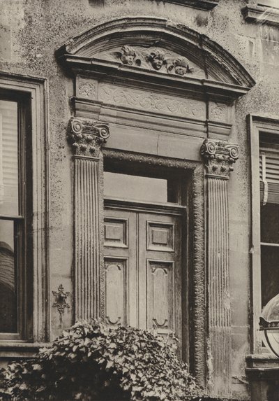 Doorway, Chipping Campden, Gloucestershire by William Galsworthy Davie