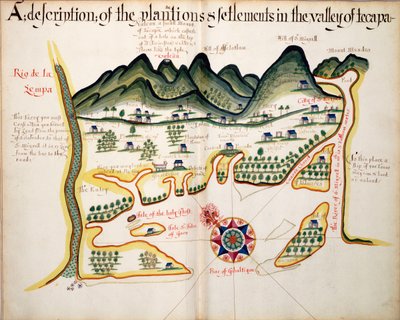 A Description of the Plantations & Settlements in the Valley of Tepaca by William Hack