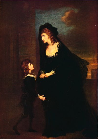 Mrs. Siddons and her Son in the Tragedy of Isabella by William Hamilton