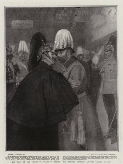 The Visit of the Prince of Wales to Berlin, the Kaiser