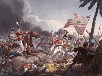 Battle of Assaye, 23 September 1803, Engraved by J.C. Stadler, Published by Thomas Tegg, 1st April 1818 by William Heath