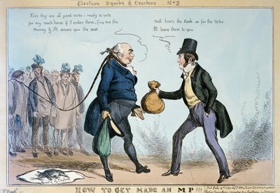 How to Get Made an MP, 19th July 1830 by William Heath