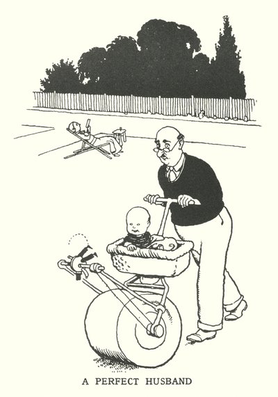 A Perfect Husband by William Heath Robinson