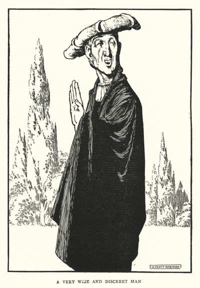 A Very Wise and Discreet Man by William Heath Robinson