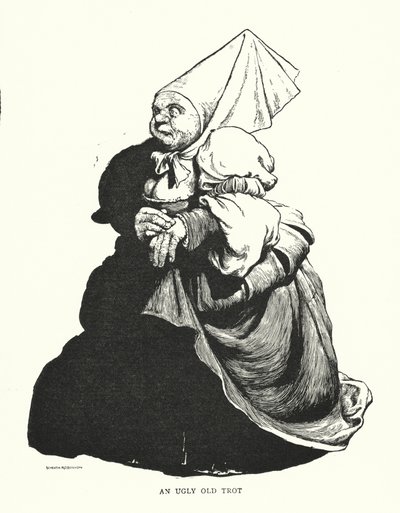 An Ugly Old Trot by William Heath Robinson