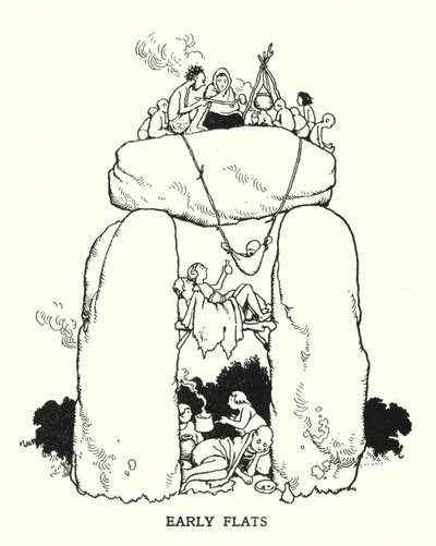 Early Flats by William Heath Robinson