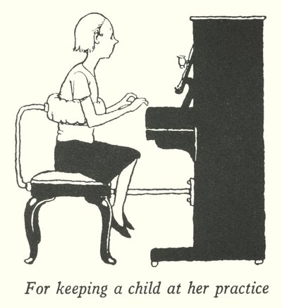 For keeping a child at her practice by William Heath Robinson