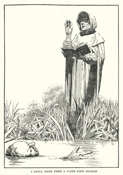 I Shall Make Them a Fair Long Sermon by William Heath Robinson